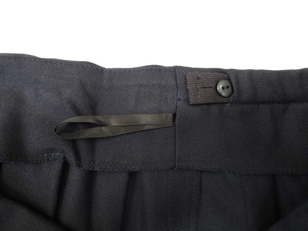 Navy Stitch-Down skirt adjusters